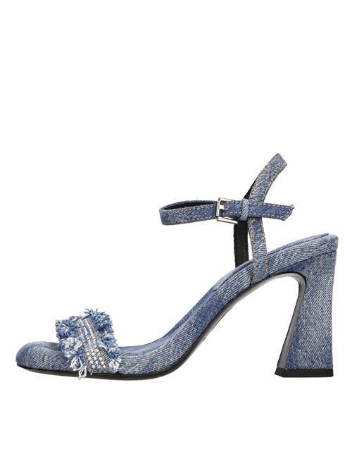 Sandali in tessuto ASH | LOVER DOUBLE WASHED DENIMBLU JEANS